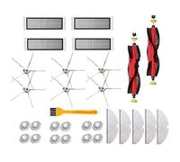 Flisdtry 30 Pcs pour S5 Max S50 S6 Accessoires Aspirateur Pièces Lavable HEPA Filtre Main Brosse Latérale