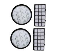 Flisdtry 4 Pcs Robot Accessoires pour Hepa Filtre Aspirateur Silence RO7611 RO7623 RO7634 RO76 Arrière