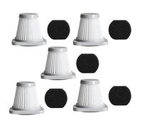 Flisdtry 5 pièces/1 ensemble pour aspirateur à main SC861 SC861A Accessoires Haipa Filtre HEPA