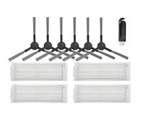 Flisdtry Accessoires de rechange pour aspirateur robot aspirateur STYJ02YM brosse latérale HEPA filtre pièces d'aspirateur