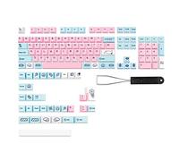 Flisdtry Acide Keycap Cherry Profil pour MX Cheery Switch 6.25U/7U Barre d'espace clavier clavier Sublimation KeyCap