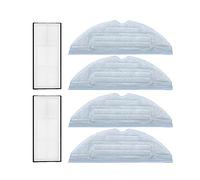 Flisdtry Applicable pour robot de balayage T7S T7Plus T7Splus S7 S7Max S70 S75 G10 filtre chiffon de nettoyage accessoires