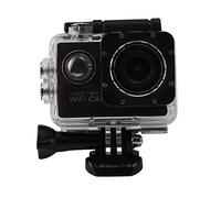 Flisdtry AT-G100 Caméra de surveillance extérieure avec écran LCD 5,1 cm 1080p haute définition compatible avec carte T-F 32 Go (max.) Design étanche pour le sport et le cyclisme