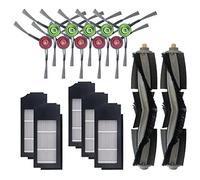 Flisdtry Balayeuse intelligente pour aspirateur robot X1 Turbo X1 OMN Filtre principal et brosse latérale de rechange