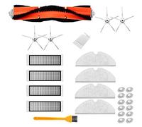 Flisdtry Brosse principale blanche latérale filtre HEPA pour S6 S5 MAX S60 S65 S5 S50 S55 E25 E35 Accessoires d'aspirateur