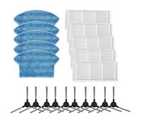 Flisdtry Brosses latérales HEPA pour aspirateur I2 Vcr03 Pièces de rechange Accessoires de rechange