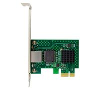 Flisdtry Carte réseau de serveur Ethernet simple du port 2.5G de PCI-E I225-V Carte réseau intégrée de Gigabit