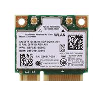 Flisdtry Carte réseau double bande 2,4 G + 5 G, pour carte 7260AC 7260HMW AC 867M Bluetooth 4.0 Demi-mini PCI-E WiFi