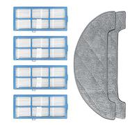 Flisdtry Chiffon de nettoyage Mop Tissu HEPA Filtre Balayage Robot Accessoires de Remplacement pour 850T