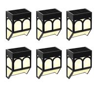 Flisdtry Clôture solaire 6PCS imperméable à l' extérieure