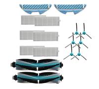 Flisdtry Compatible avec les accessoires de robot de balayage 1290 1390, brosse principale, brosse latérale, ensemble de tissu filtrant