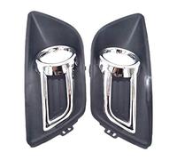 Flisdtry Couverture chromée de phare antibrouillard de voiture pour C4 C-Quatre 2008-2011