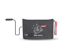 Flisdtry Distributeur de serviettes humides pour - Thermostat chaud et humide - En papier de soie - Chauffage - humide - Lingettes de voiture - Câble de voiture