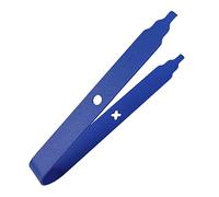 Flisdtry Extracteur de touches en métal pour clavier mécanique Cherry Outil de réparation d'ordinateur Bleu