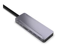 Flisdtry Hub USB C, station d'accueil USB C 13 en 1 avec 4K USB C double hub de type C pour ordinateur portable Pro et type C
