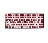 Flisdtry KG84 Kit de Clavier 84 Touches remplaçable à Chaud USB Filaire/Compatible Bluetooth/Mode 2,4 G PCB Plaque de Kit de Bricolage, Touche Clavier Mécanique, A