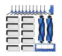 Flisdtry Kit de 24 pièces de rechange pour aspirateur RoboVac 11S - Brosses latérales / coniques / balayeuses