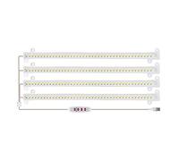 Flisdtry Lampe de croissance LED 30 cm à quatre têtes pour plantes hydroponiques spectre Phytolamp lumière du soleil
