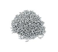 Flisdtry Lot de 100 crampons de pneu de 12 mm en carbure de tungstène antidérapants anti-glace pour voiture/SUV//UTV