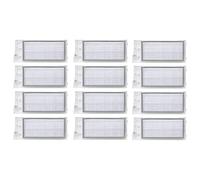 Flisdtry Lot de 12 filtres HEPA pour EVE Plus Accessoires Pièces de rechange pour aspirateur