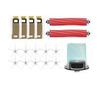 Flisdtry Lot de 17 brosses latérales pour aspirateur T7, S7, T7 Plus, sac à poussière A