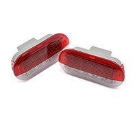 Flisdtry Lot de 2 LED de courtoisie de porte sous avertissement pour Golf 4 Mk4 6R 1J0 949 105A 1J0949105A 1J0947413