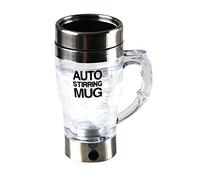 Flisdtry Lot de 2 shakers de protéines électriques 400 ml