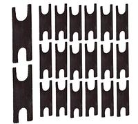 Flisdtry Lot de 20 films de stabilisation PCB pour clavier mécanique, film pour interrupteur satellite, autocollant pour réglage de grande clé, PTFE