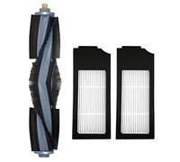 Flisdtry Lot de 3 brosses de rechange pour aspirateur robot X1 Turbo Omni