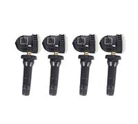 Flisdtry Lot de 4 capteurs TPMS à clipser pour voiture 3021 EV6T-1A180-CB EV6T-1A150-CB 433 MHz