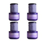 Flisdtry Lot de 4 filtres de rechange réutilisables et lavables pour V12 Detect Slim 971517-01