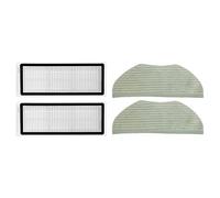 Flisdtry Lot de 4 filtres HEPA de rechange pour aspirateur robot 360 S9 X95 X90