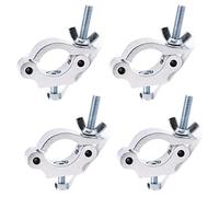 Flisdtry Lot de 4 paquets d'éclairage de scène robuste en aluminium de 300 kg pour projecteur d'éclairage DJ
