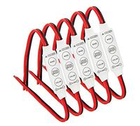 Flisdtry Lot de 5 modules de commande filaires 12 V avec flash stroboscopique pour voiture ou maison