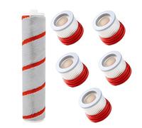 Flisdtry Lot de 6 brosses filtrantes HEPA de rechange pour aspirateur à main V9 V9P V10 (1 brosse)
