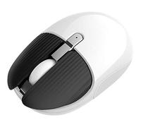 Flisdtry M106 Souris Bluetooth 2,4 G rechargeable pour ordinateur portable Blanc 1200