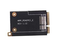 Flisdtry Mini adaptateur PCI-E convertisseur 52 broches pour Broadcom BCM94360CD BCM943602CS BCM94360CS2 BCM94331CD BCM943224P
