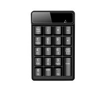 Flisdtry Mini clavier numérique filaire USB 19 pour ordinateur portable PC pour finance/comptabilité/finance