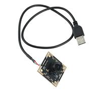 Flisdtry Module de caméra dynamique large 2 millions de pixels 1080p avec port USB - Rétroéclairage PS5268 (105 degrés)