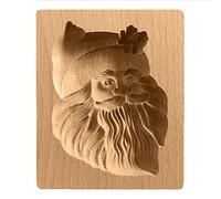 Flisdtry Moule à sablés en bois pour en pain d'épices