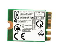 Flisdtry Pour GT72/GT80/GS60/GE62/GE72/PE60/PE70 pour 13 17 pour 1535 Atheros QCNFA364A 802.11Ac NGFF Card