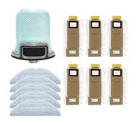 Flisdtry Pour S7 Plus T7S T7 Plus Robot Aspirateur Mop Chiffon Sac à poussière Filtre Accessoires de Remplacement