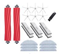 Flisdtry Pour S7 T7S T7Plus Brosse latérale principale, serpillères, chiffons, filtre HEPA, accessoires pour aspirateur