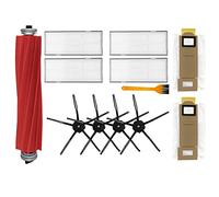 Flisdtry Remplacement pour S7/T7S Plus Filtre HEPA Brosse Latérale Aspirateur Pièces de Rechange Accessoires