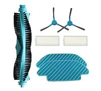 Flisdtry Rouleau Brosse Latérale Brosses Hepa Filtre Vadrouille Tissu pour 4090 Robot Aspirateur Pièces de Rechange