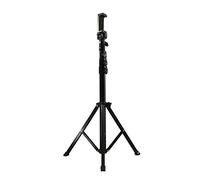 Flisdtry Trépied de téléphone portable en alliage d'aluminium en une seule pièce avec clip de téléphone compatible avec les smartphones