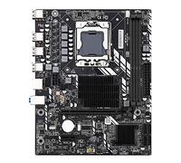 Flisdtry X58M 2.0 Carte mère d'ordinateur 1366 broches Xeon CPU X5650 5670 Prend en charge DDR3 ECC Kit de mémoire