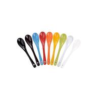 Fliyeong Lot de 7 cuillères à café en céramique