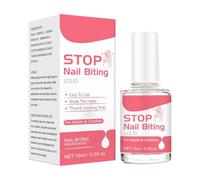 Flkiglm 15 ml*2 Vernis à ongles anti-morsure, Vernis à Ongles Amer, Vernis Stop Ongles Rongés, Dissuade De Se Ronger Les Ongles Ou Se Sucer Le Pouce