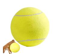 Flkiglm Balles de tennis pour chien - Jouet à mâcher pour chiot - Jouet interactif surdimensionné pour animaux de compagnie de petite taille et moyenne